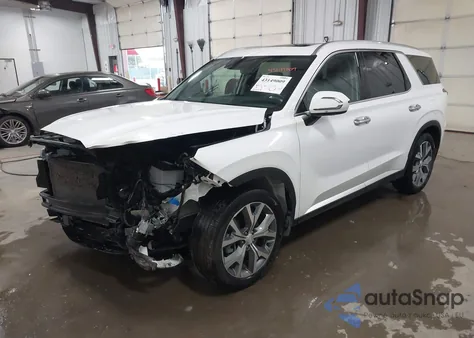 2022 Hyundai Palisade Sel from USA, damaged, VIN KM8R44HE4NU344980